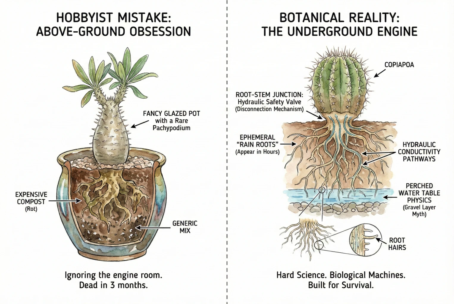 Cactus Roots: The Hidden Science of Survival