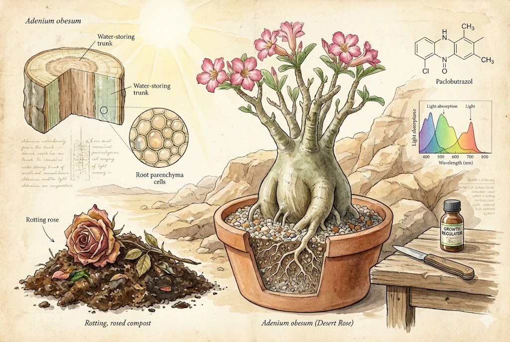 Adenium Bonsai Science: Build a Massive Caudex