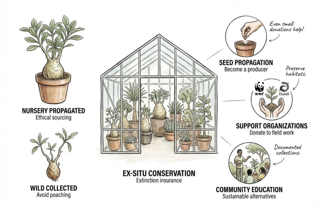 Madagascar plant conservation organizations and initiatives