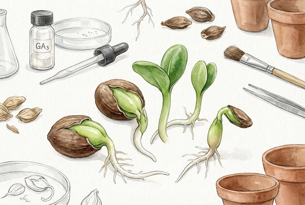 GA3 for Caudex Seeds: Dosage & Germination Guide