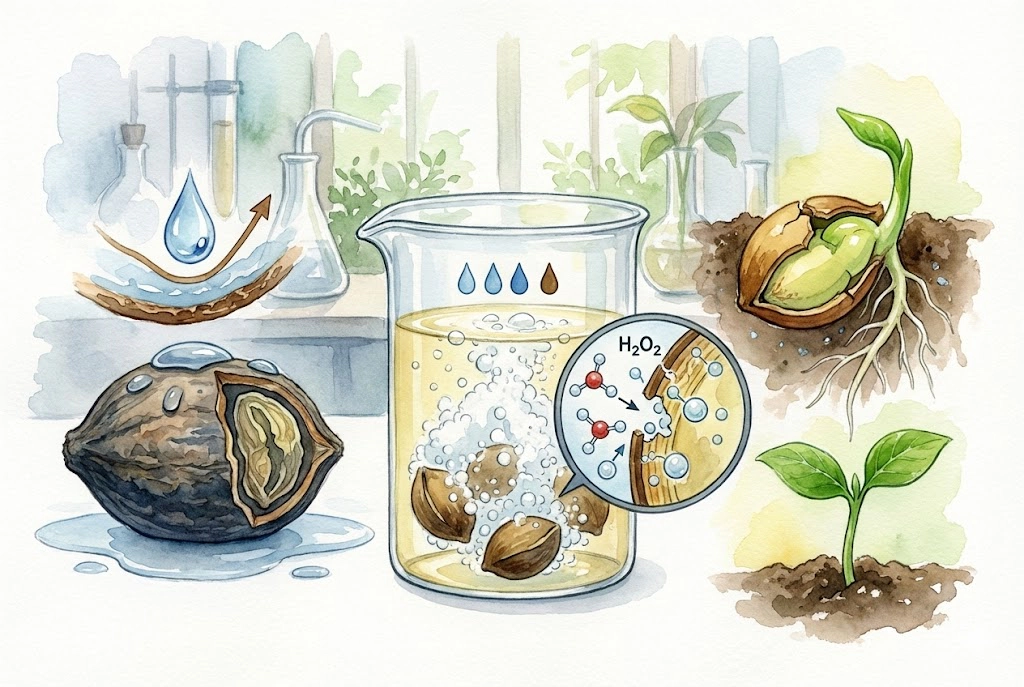 Hydrogen Peroxide Seed Soak: Germinate Old Caudex