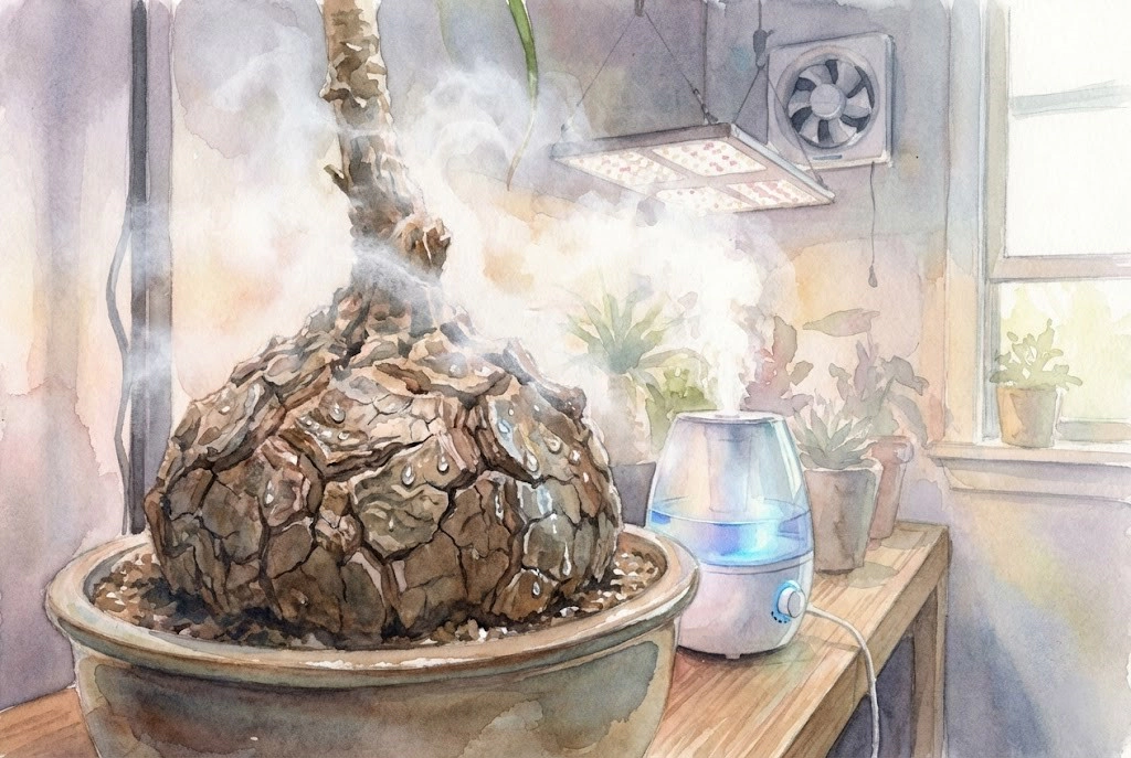Ultrasonic Foggers for Desert Caudex Plants: Help or Rot?