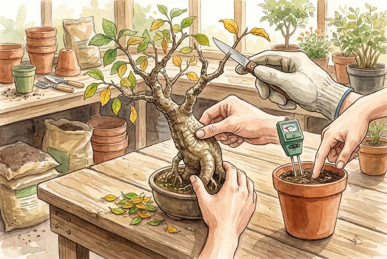 Operculicarya Decaryi Dropping Leaves: Dormancy or Death?