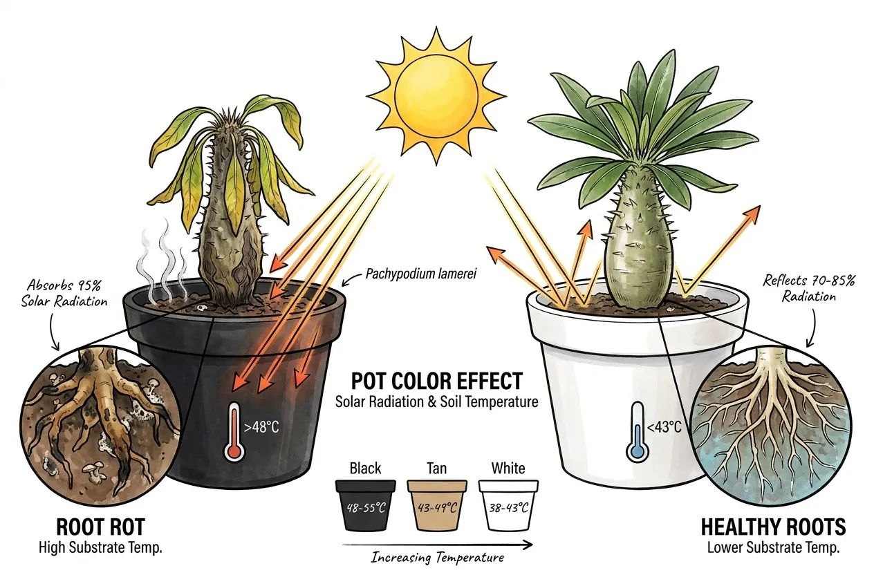 Botanical illustration for: Does pot color really matter that much?