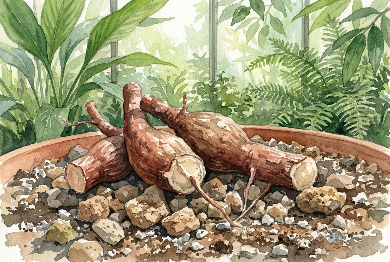 Operculicarya decaryi Root Cutting: Summer Callus Guide