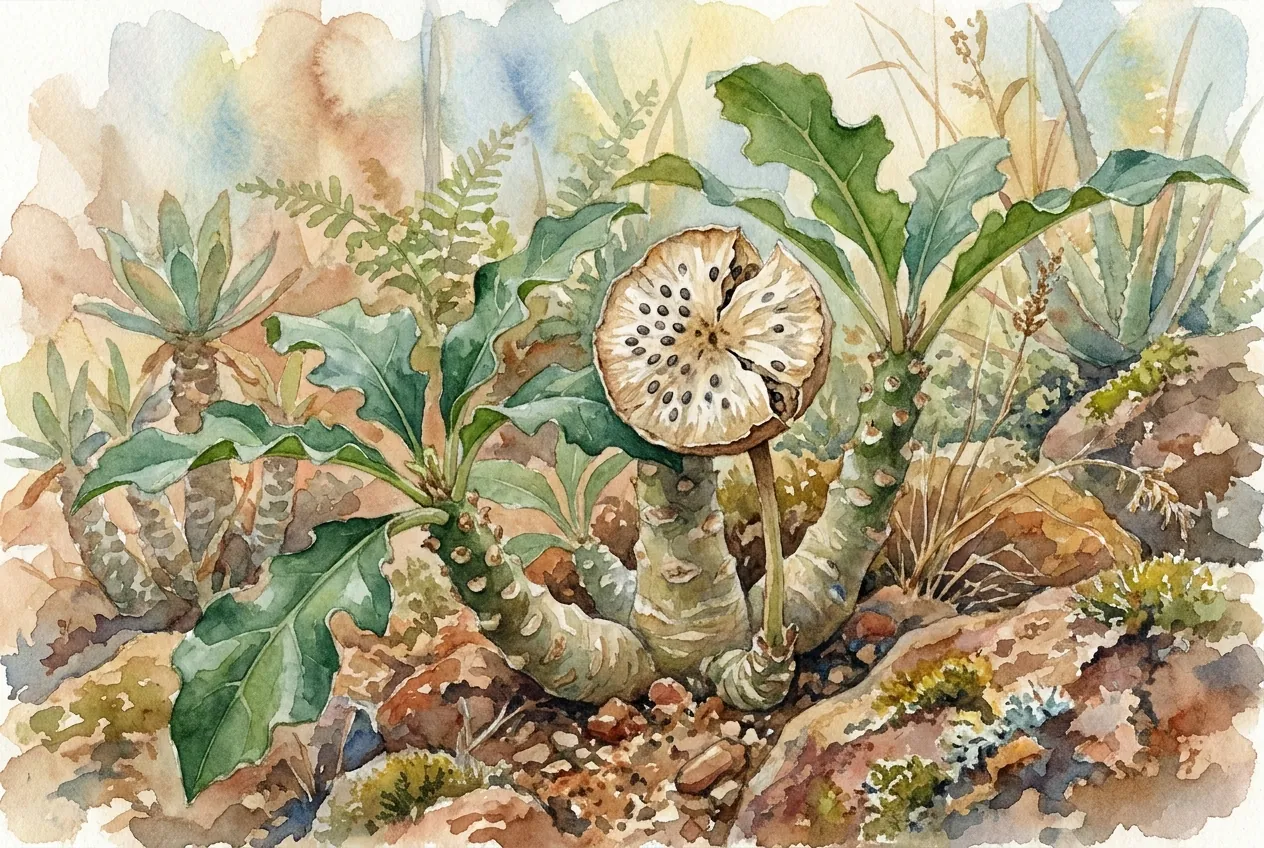 Dorstenia Foetida Seed Pods: Catch Them Before They Fire
