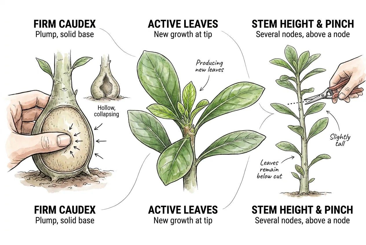 Botanical illustration for: What is the quickest readiness test?
