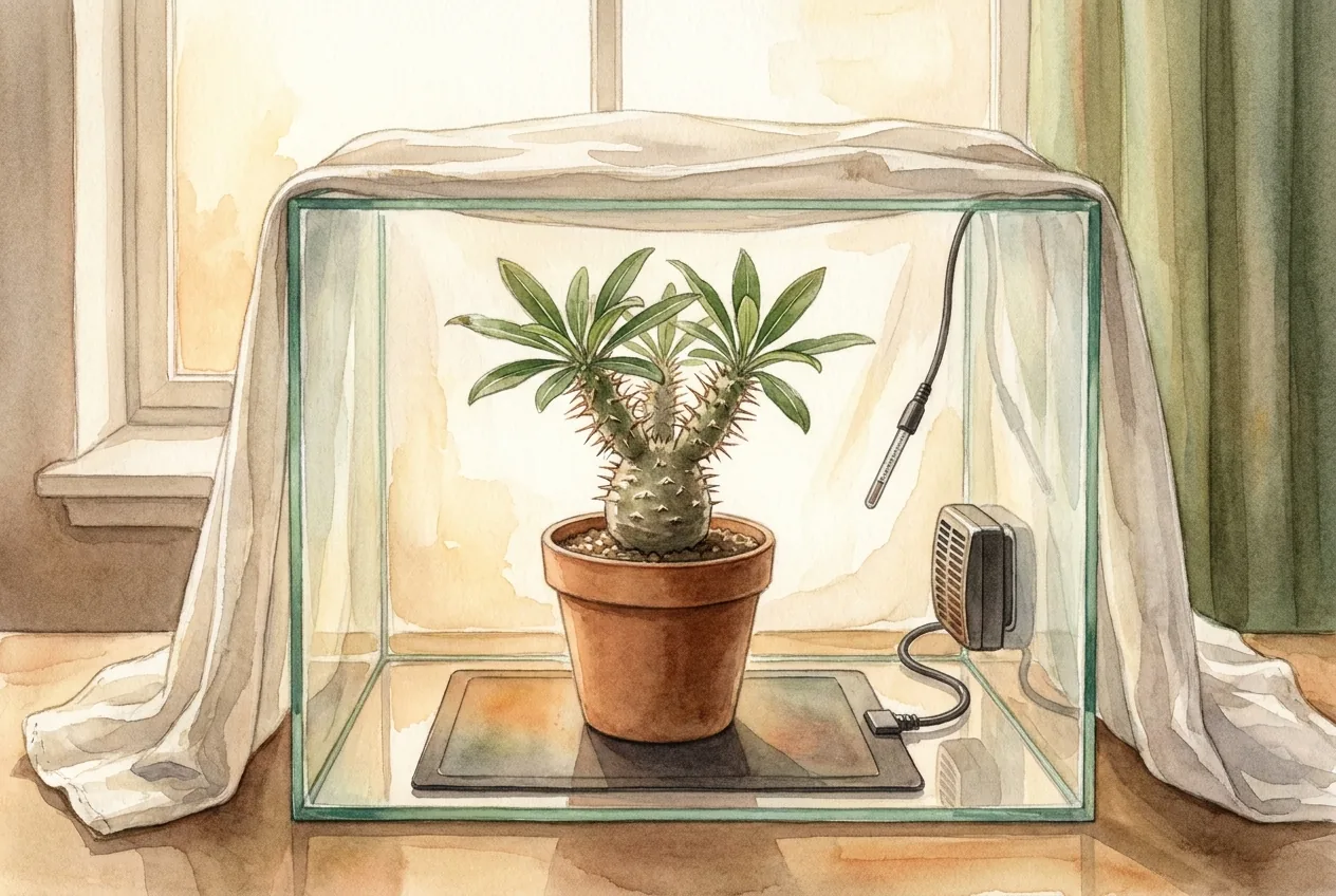 Caudex Winter Warmth Setup: Safe Heat and Monitoring